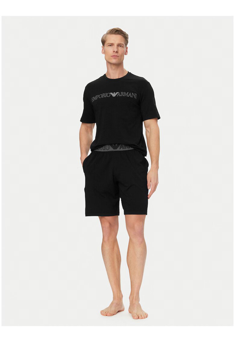 Emporio Armani Underwear Мъжки пижами - - памук - графичен принт
