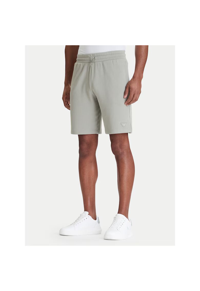 Emporio Armani Underwear Мъжки спортни панталони - Emporio Armani - 70% памук - 30% модал - бежови