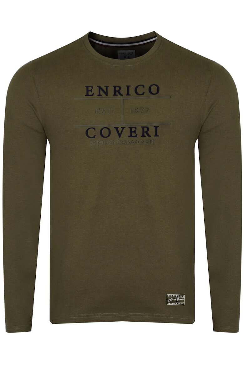 Enrico Coveri Мъжка блуза Памук Кафява.