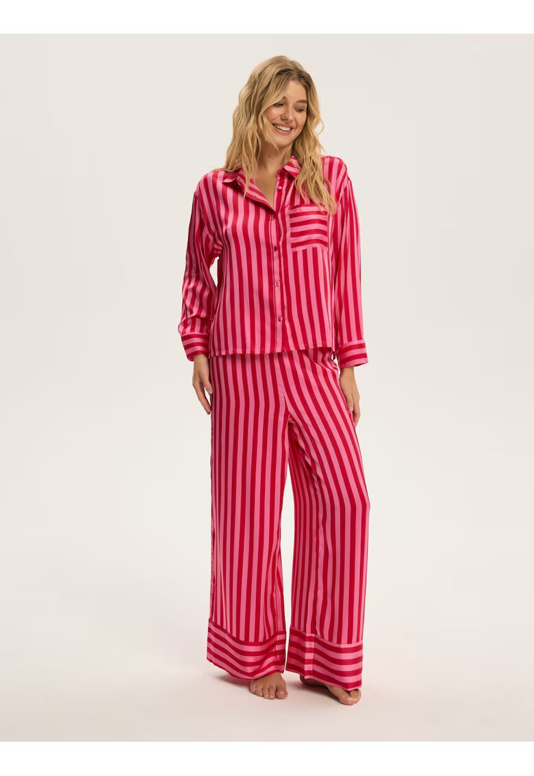 Esotiq Pijama eleganta dama Roz deschis Cress Esoitq - Райе