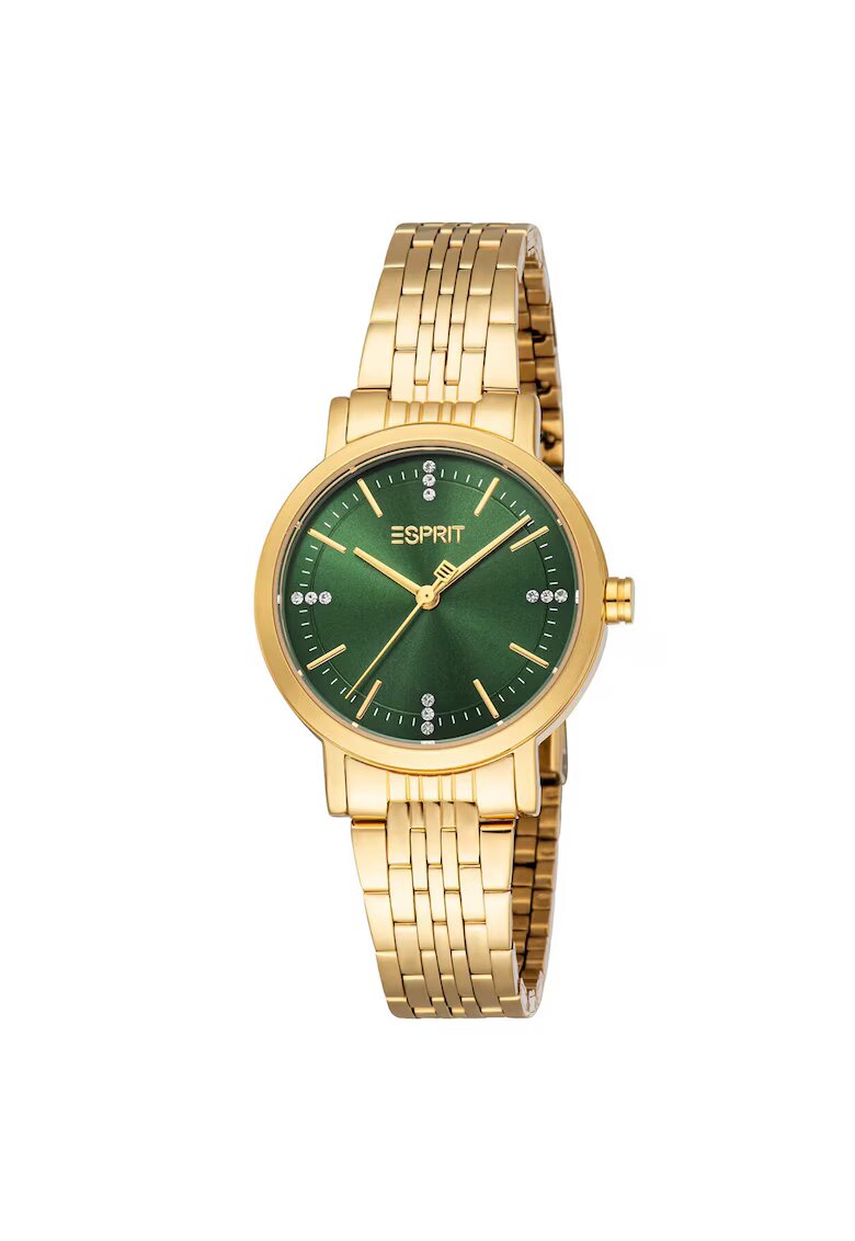 Esprit Дамски часовник модел ES1L463M1065 - 30 мм - златист цвят - стоманена каишка