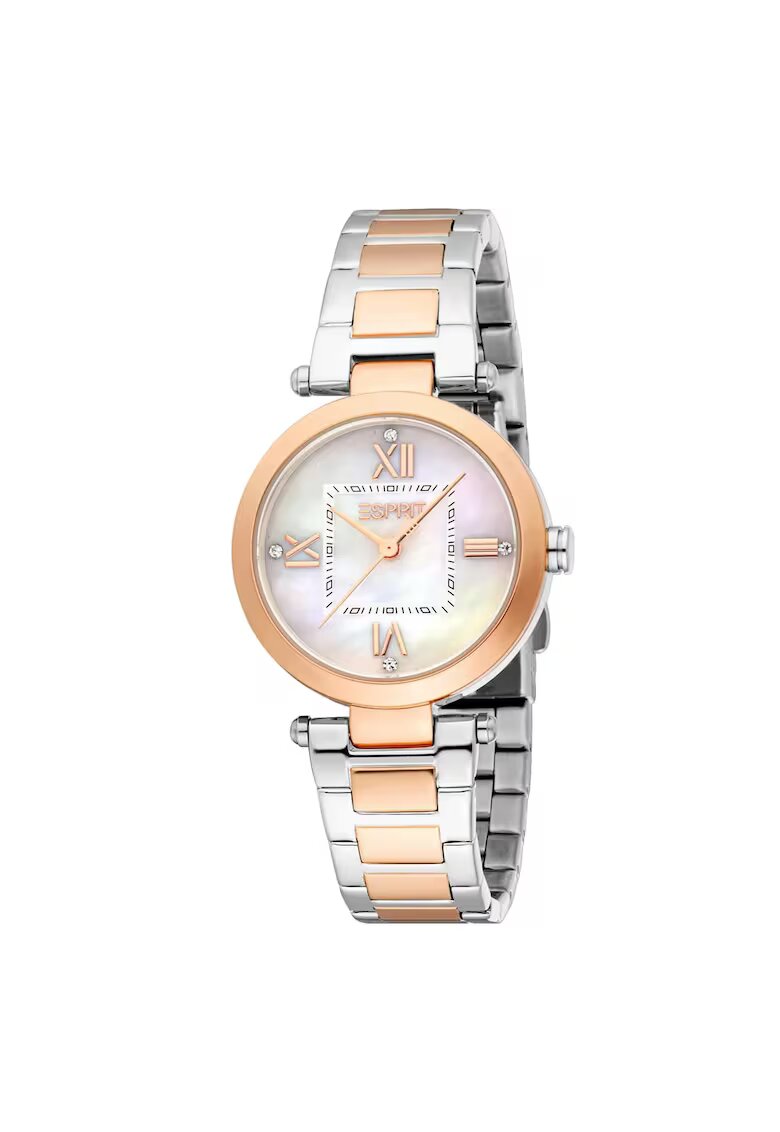 Esprit Дамски часовник модел ES1L478M0085 - 30мм - златист цвят - метална каишка