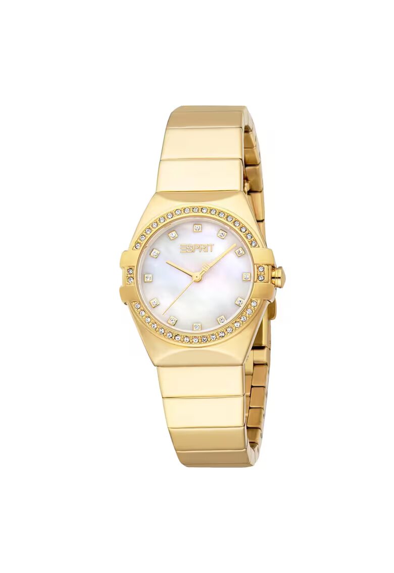 Esprit Дамски часовник модел ES1L497M0025 - 28мм - стомана - златист цвят