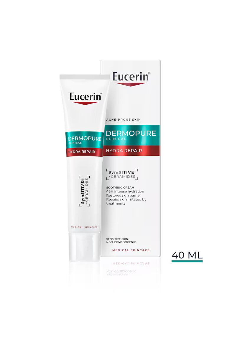 Eucerin Хидратиращ крем за лице DermoPure 40 мл