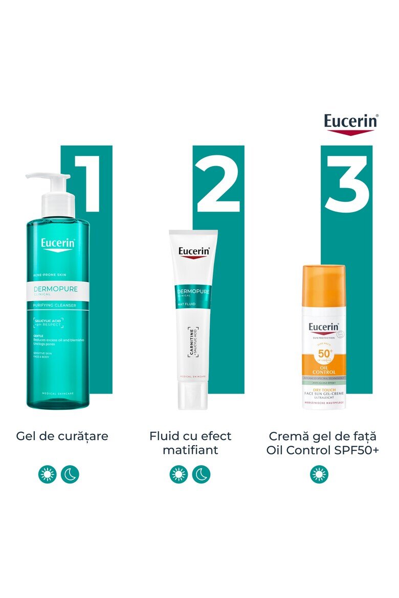 Eucerin Матиращ флуид за лице DermoPure 40 мл