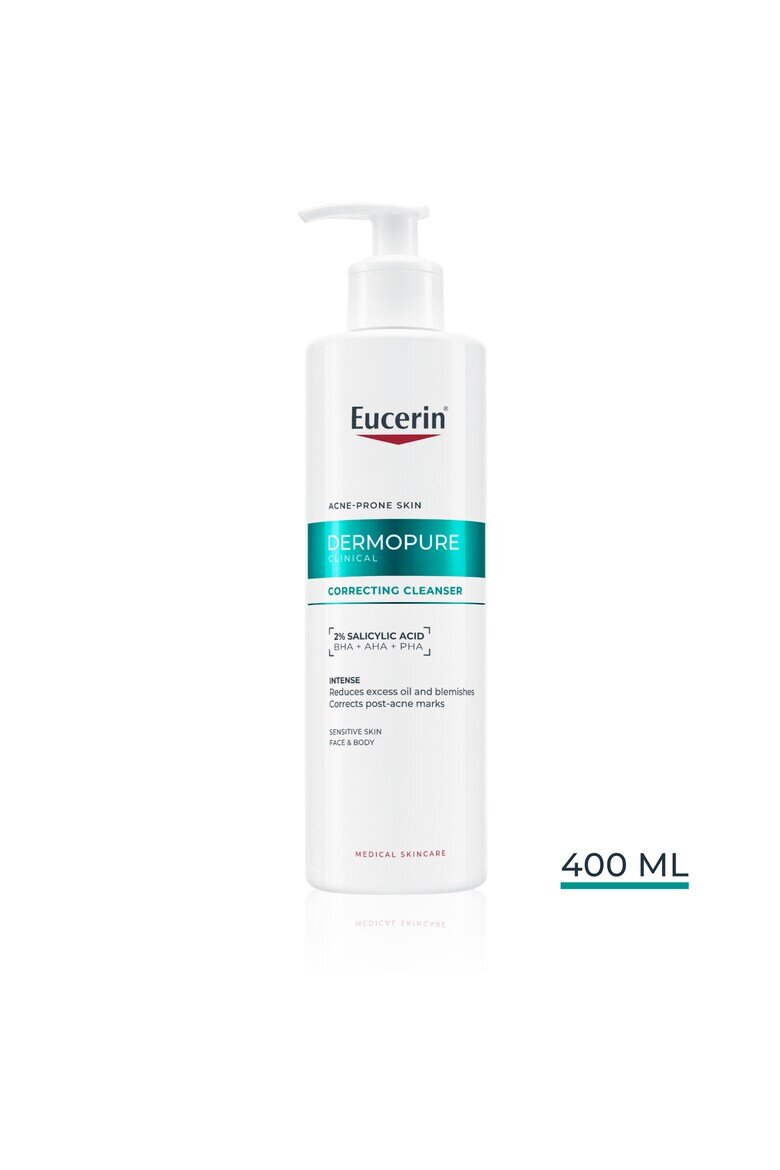 Eucerin Регенериращ почистващ гел DermoPure 400 мл
