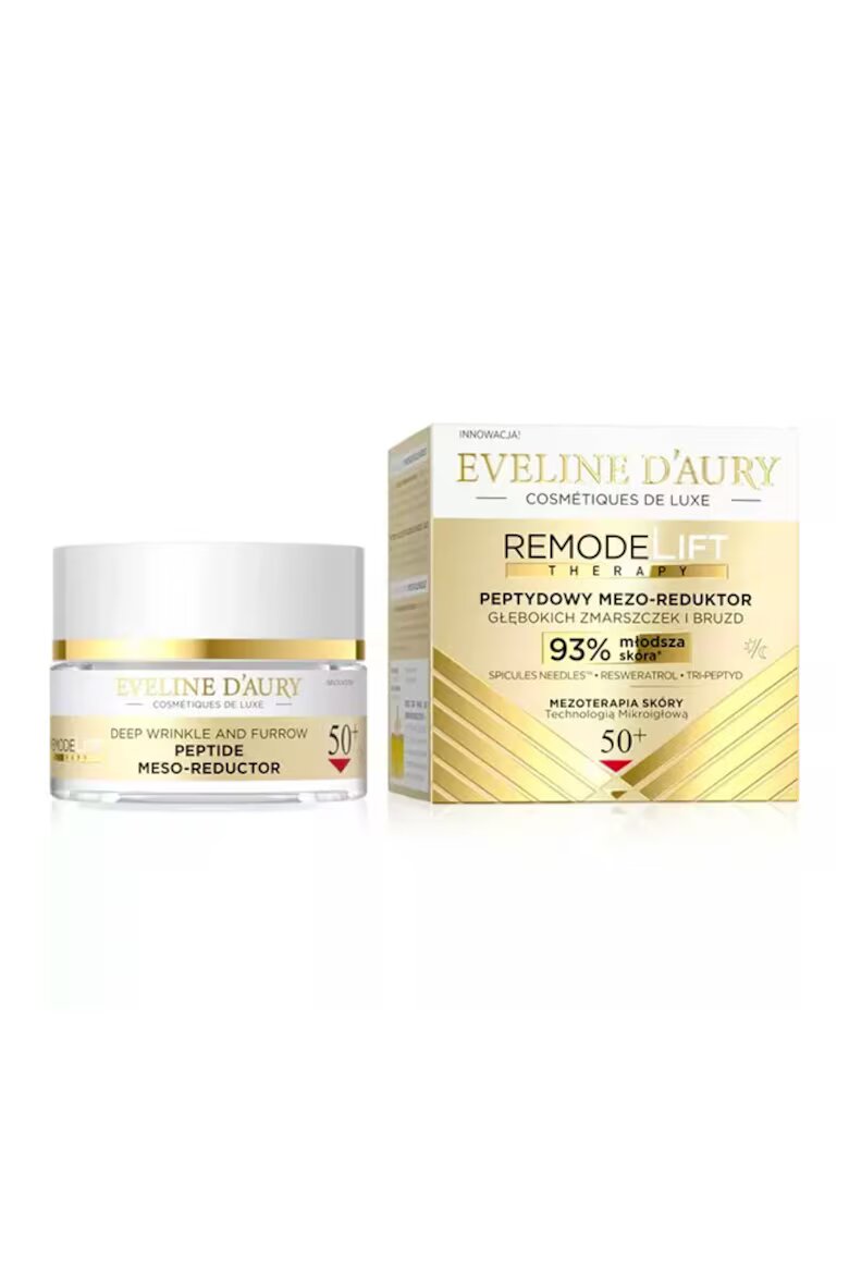 Eveline Cosmetics Комплект Eveline D'Aury 50+ Remodelift Therapy С крем за лице 50 мл Витаминизиращ серум 30 мл и крем за очи и клепачи 20 мл