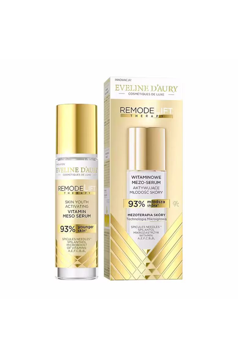 Eveline Cosmetics Комплект Eveline D'Aury 60+ Remodelift Therapy с крем за лице 50 мл витаминизиращ серум 30 мл и крем за очи и клепачи 20 мл