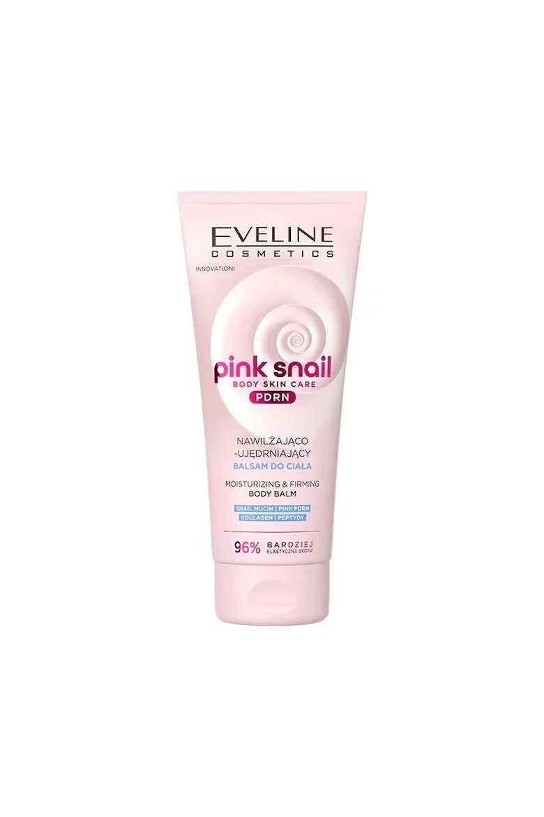 Eveline Cosmetics Pink Snail PDRN – Подхранващ лосион за тяло 200 мл и Хидратиращ и стягащ балсам за тяло 200 мл