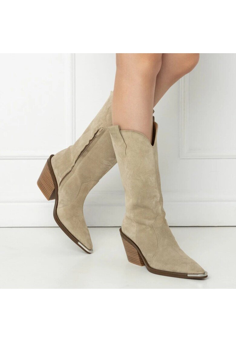 Exclusives Ciocate - Cowboy - negru velur - Бежов