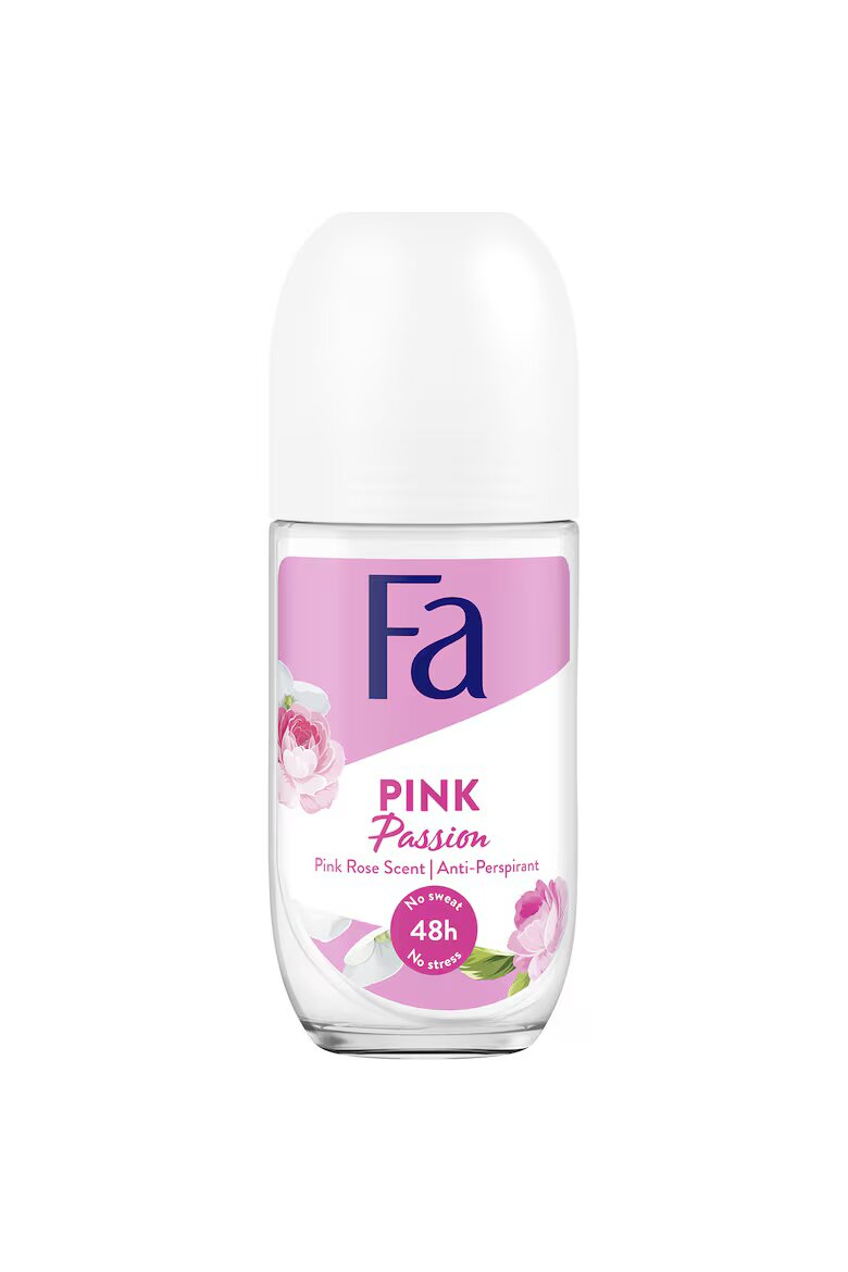 Fa Рол-он дезодорант Pink Passion с аромат на роза за жени 50 мл Роза