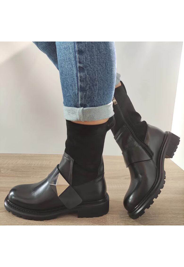 Feeling Ежедневни дамски боти H5516-7023 Black - черни