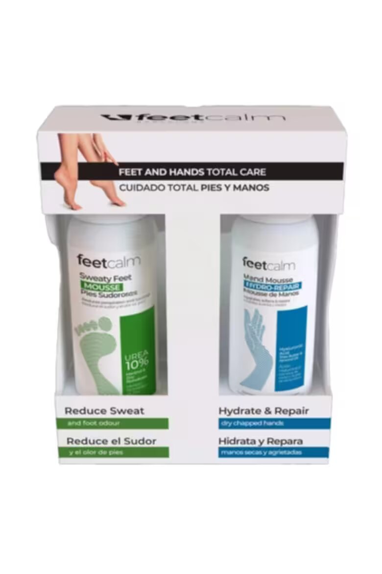 Feet Calm Комплект за успокояване на ръце и крака Хидратация с 15% урея