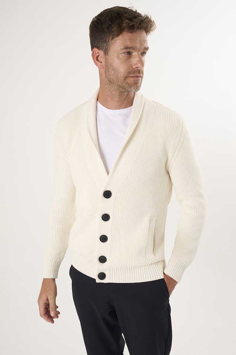 Felix Hardy Шпиц жилетка с джобове Крем