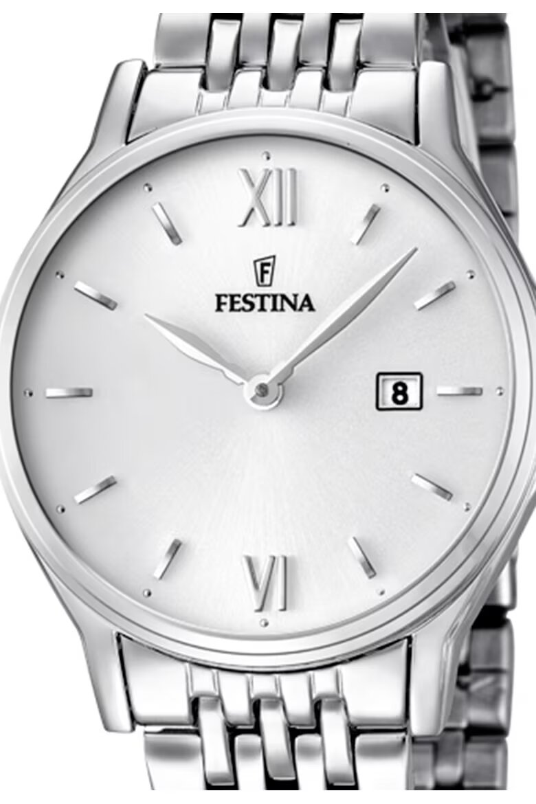 Festina Часовник с метална верижка7 Сребрист