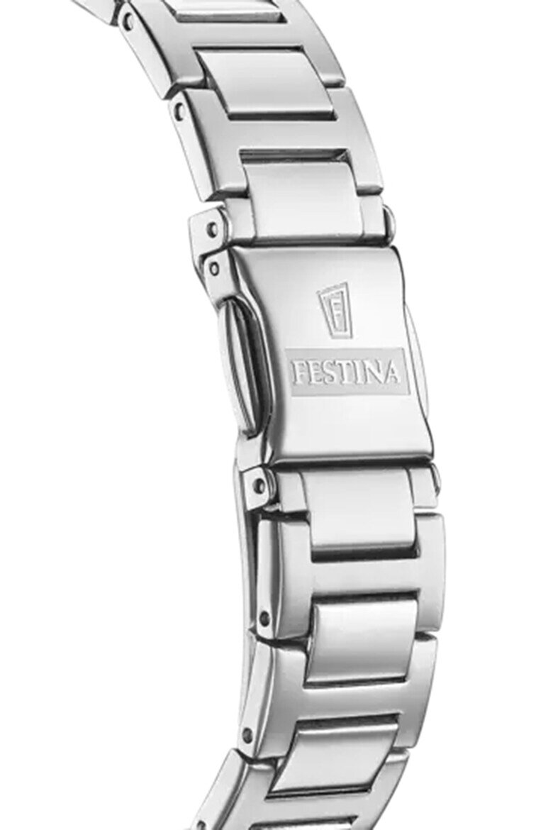 Festina Кварцов часовник от неръждаема стомана Сребрист