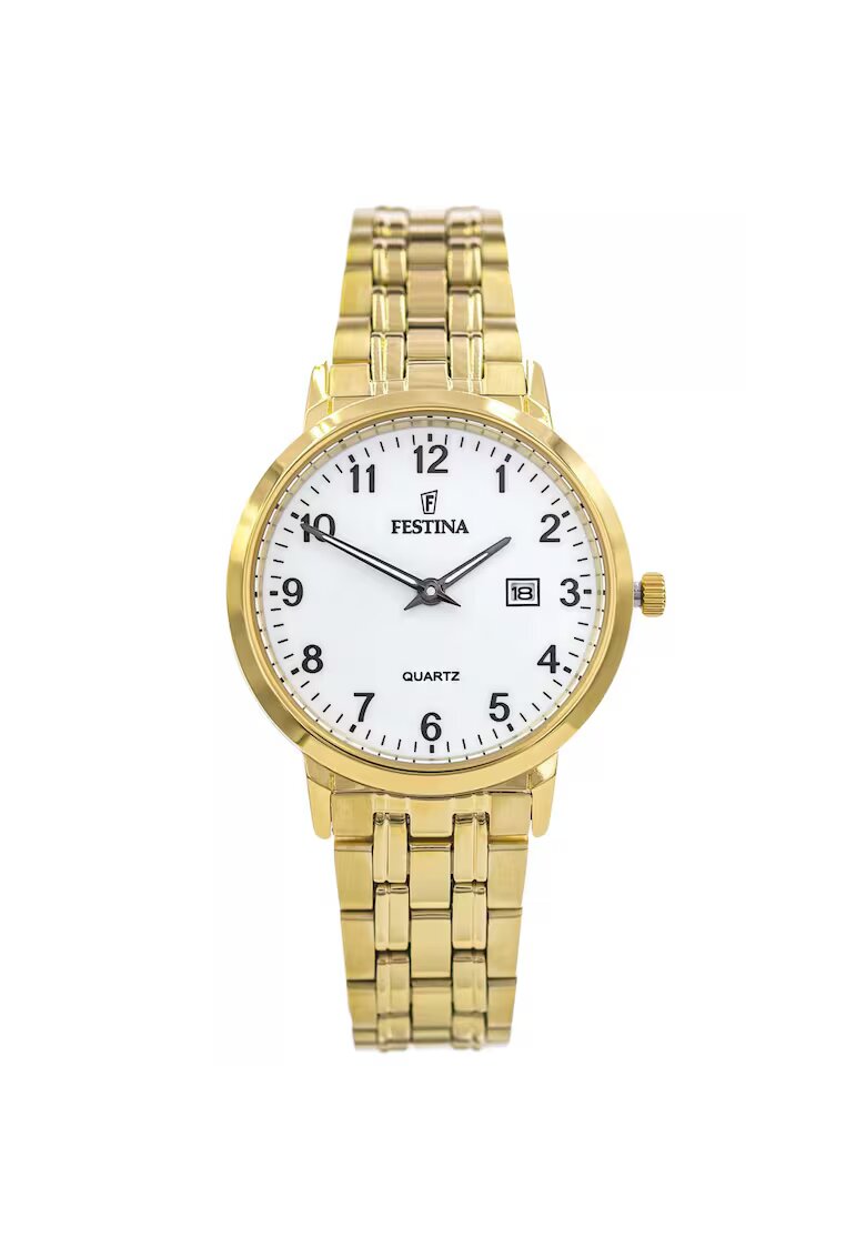Festina Мъжки часовник Classic F6719/3 - Аналогов 2059297662 - Златист
