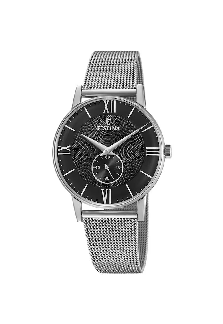 Festina Мъжки часовник F20568/4 Кварцов Сребрист