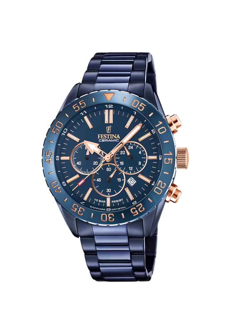 Festina Мъжки часовник Керамичен Хронограф F20578/1 1715499961 - Син