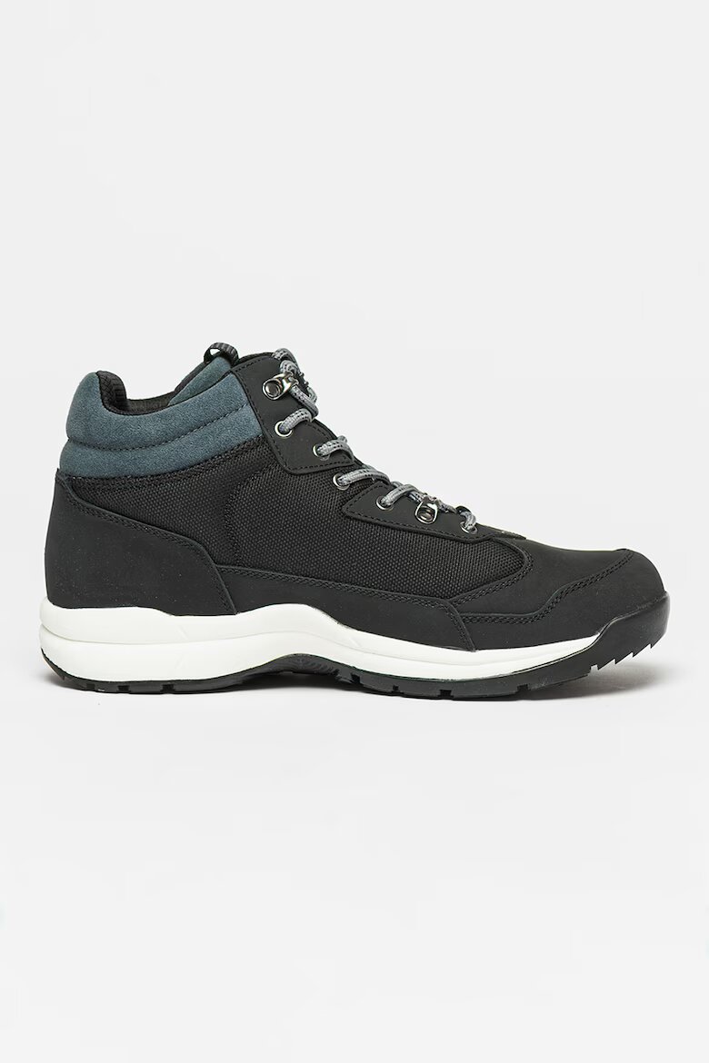 Fila Боти Alpha от кожа и текстил Избеляло черно