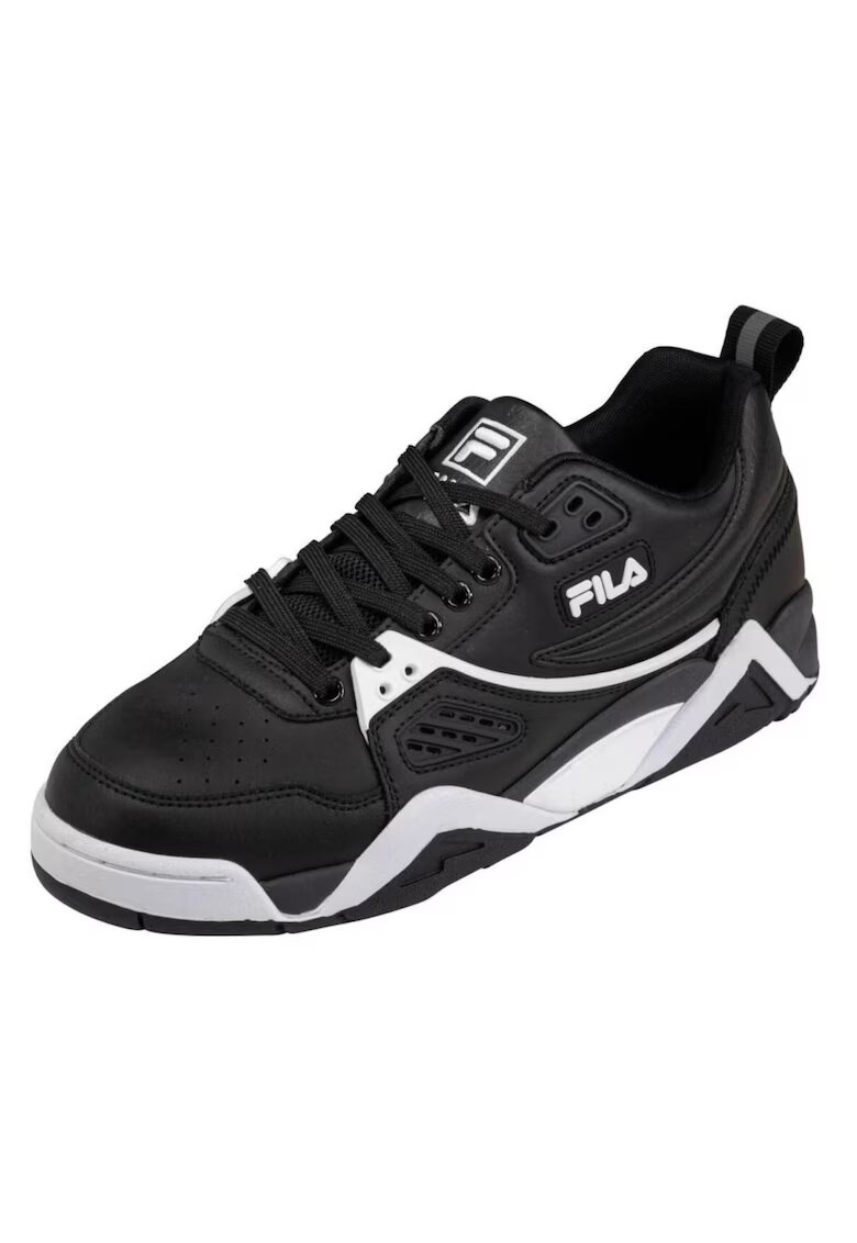 Fila Дамски маратонки за тенис - Кожа - Черен - Черен