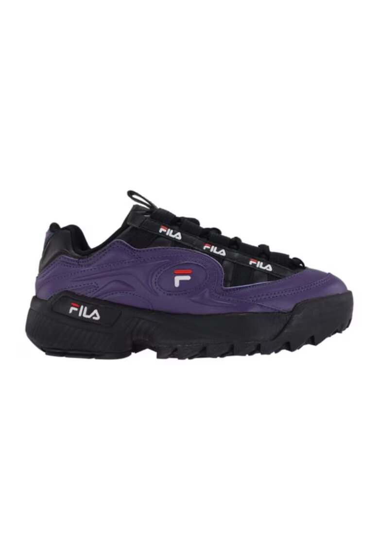 Fila Дамски спортни обувки - D-Formation 1010801-71X - Естествена кожа - Лилаво/Черно