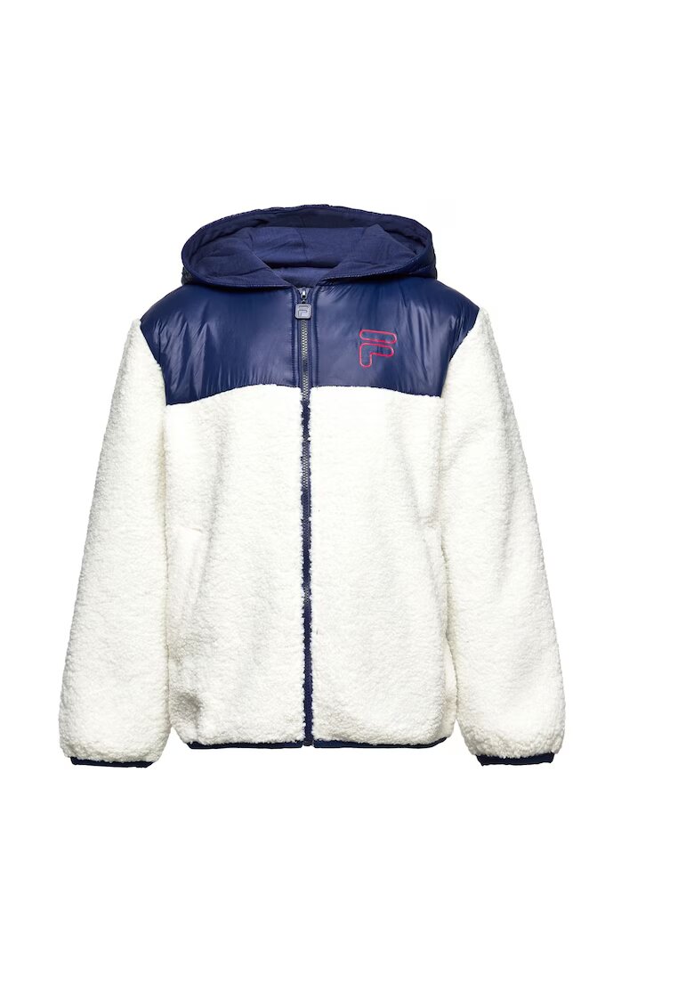 Fila Детско яке - Polyester - Navy Blue/White - Бял/Тъмносин