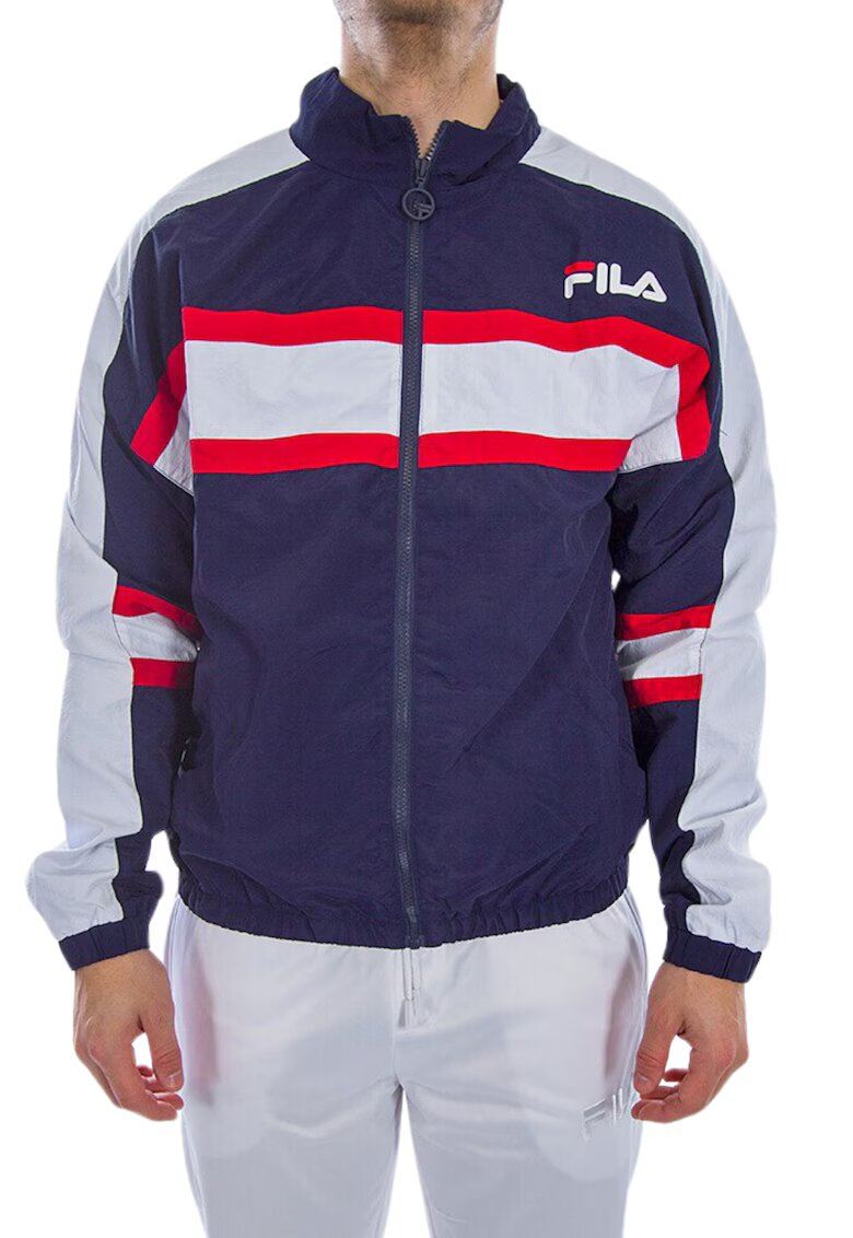 Fila Мъжко яке trekking/outdoor - синьо - найлон -