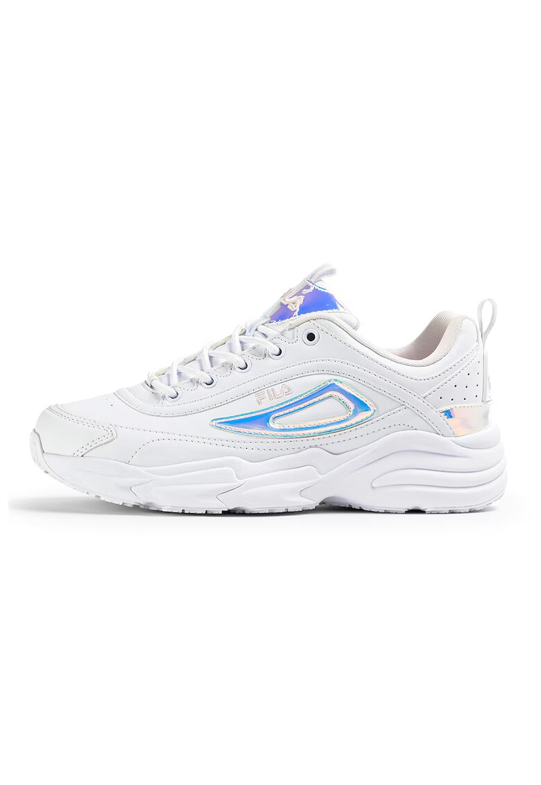 Fila Полускосени спортни обувки Skye от еко кожа - Бял/Кралско Синьо