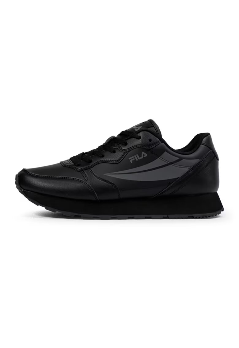 Fila Скосени спортни обувки Hypert от еко кожа - Бял/Светло