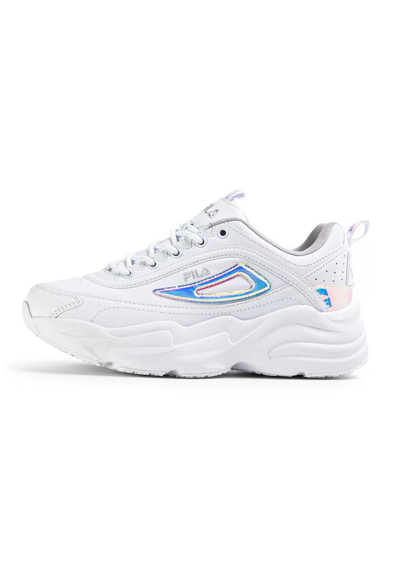Fila Скосени спортни обувки Skye от еко кожа - Мръснобял