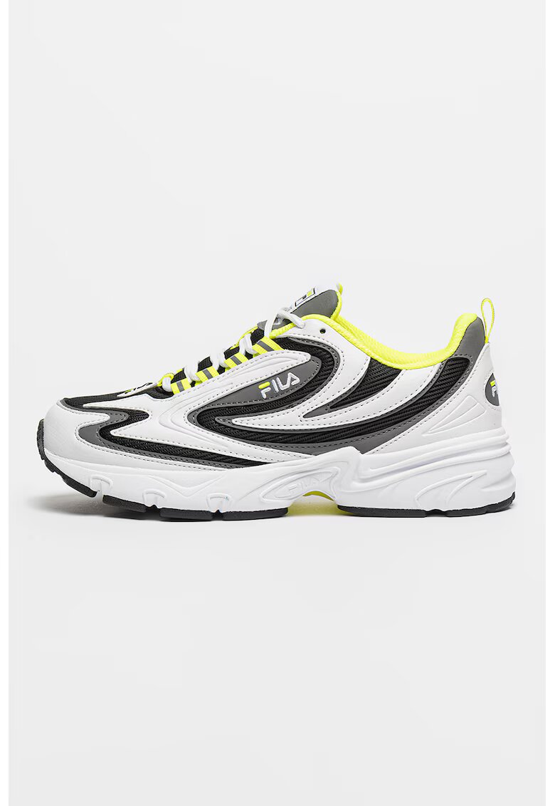 Fila Спортни обувки Actix с текстил - Бял/Черен/Tъмносив