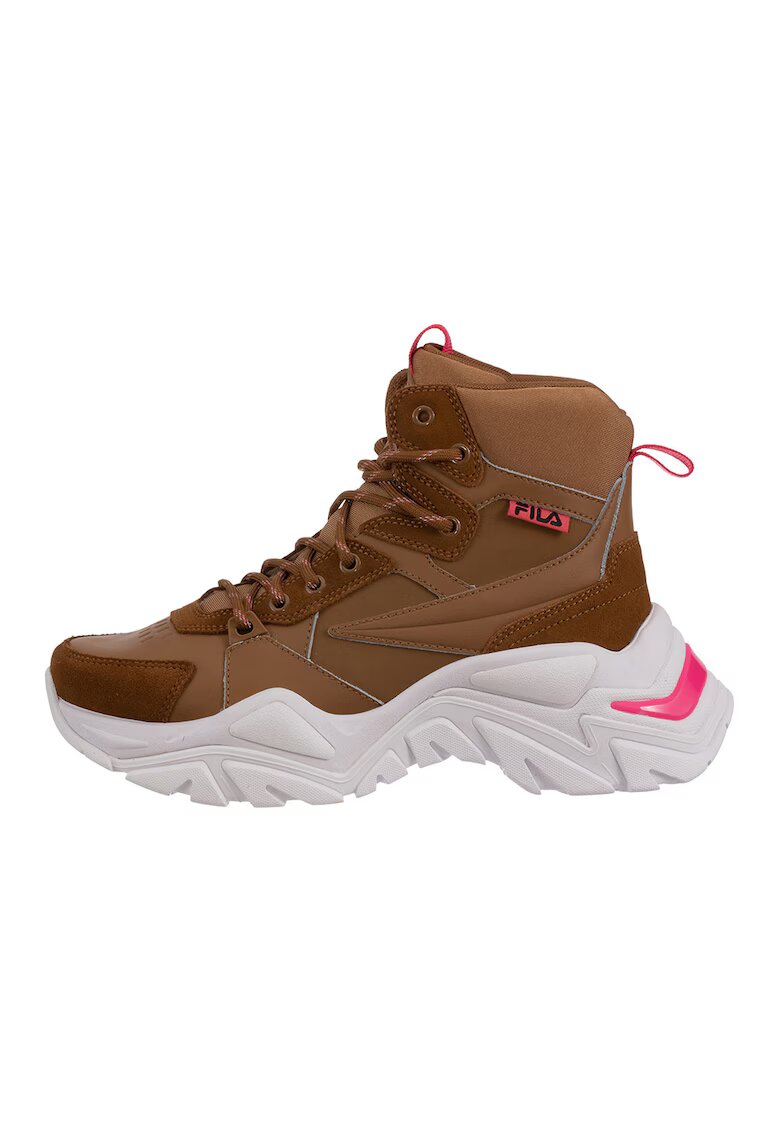 Fila Спортни обувки Electrove Desert с кожа - Карамел