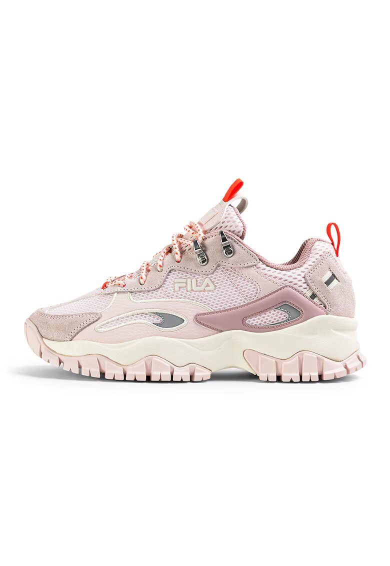 Fila Спортни обувки Ray Tracer TR2 с велур - Лилав/Мръснобял