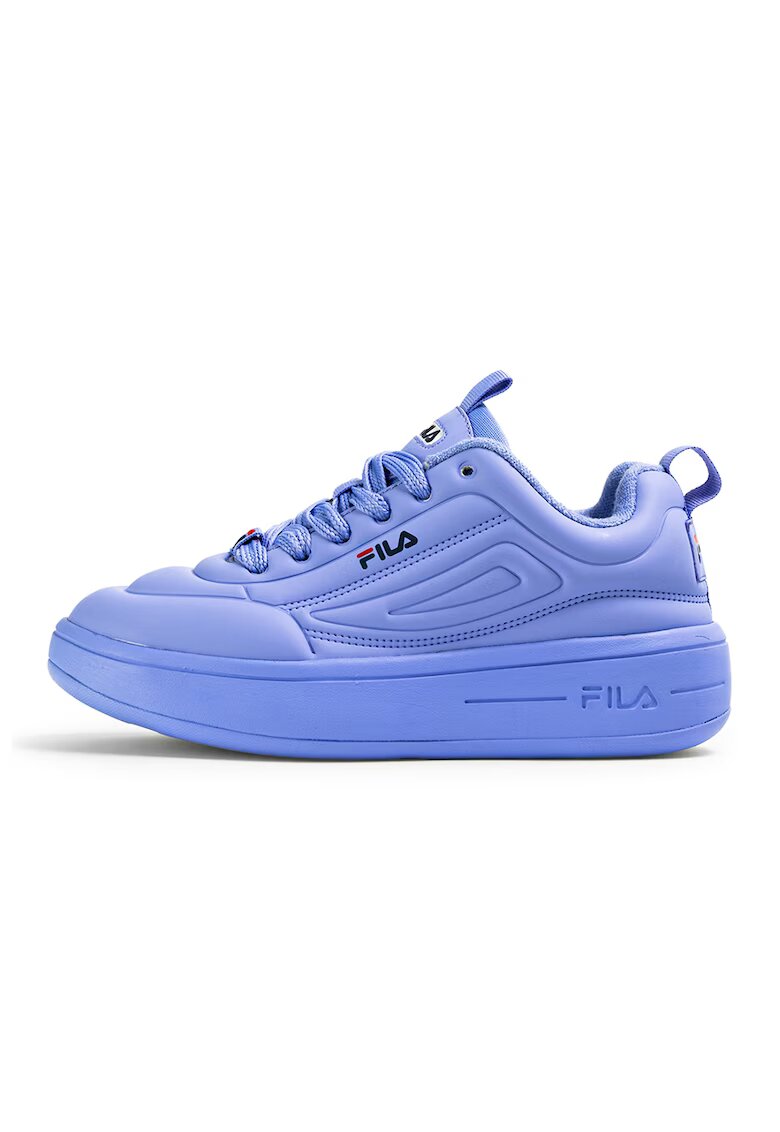 Fila Спортни обувки Superbubble от еко кожа с лого - Виолетов