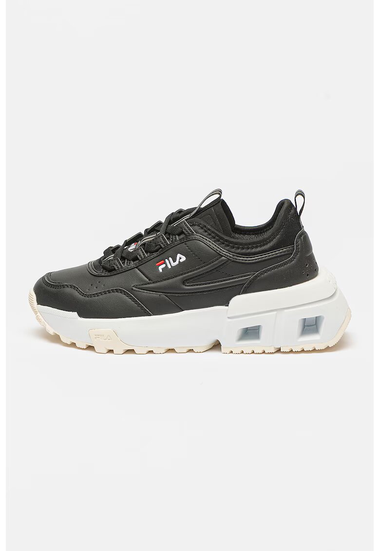Fila Спортни обувки Upgr8 от еко кожа - Черен