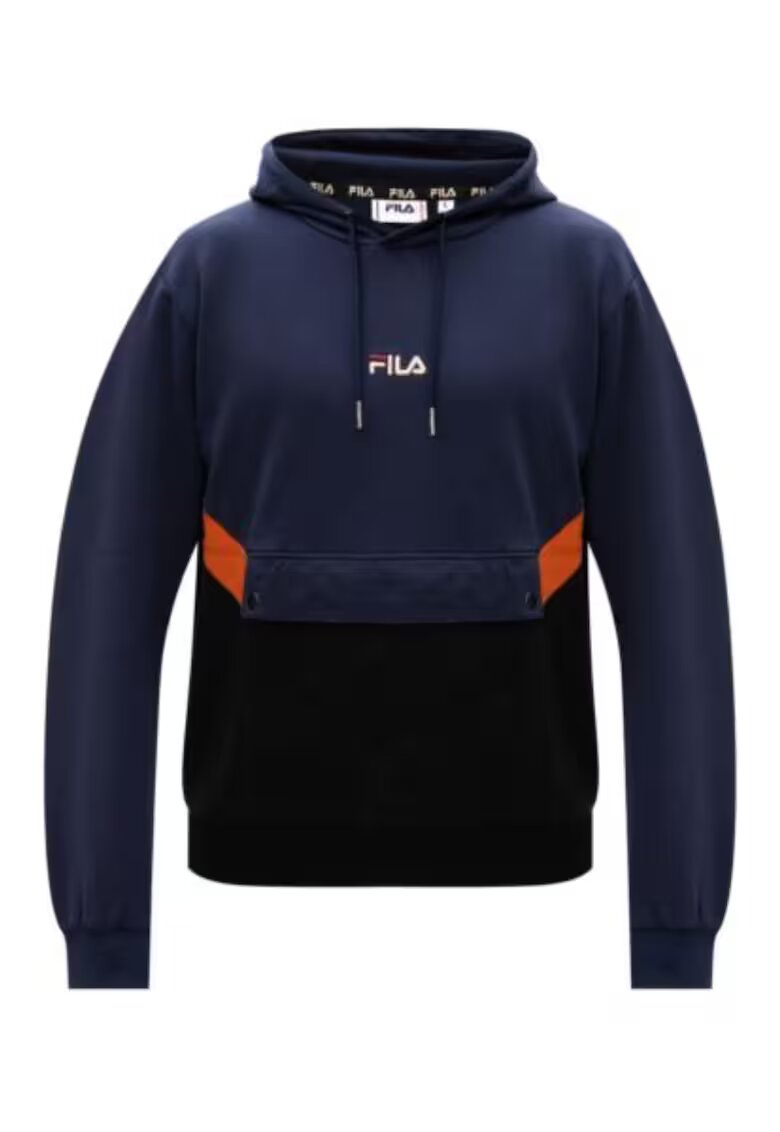 Fila Суичър памук - тъмносин - Тъмносин