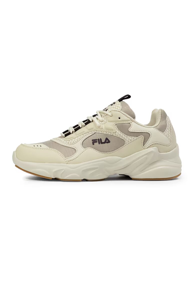 Fila Текстилни спортни обувкиCollene A с еко кожа - Сиво-кафяв/Светло бежово