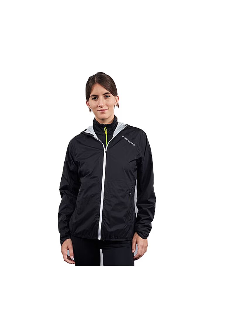 Fischer Дамско яке Skiletics Waterproof Дамско черно - Черен
