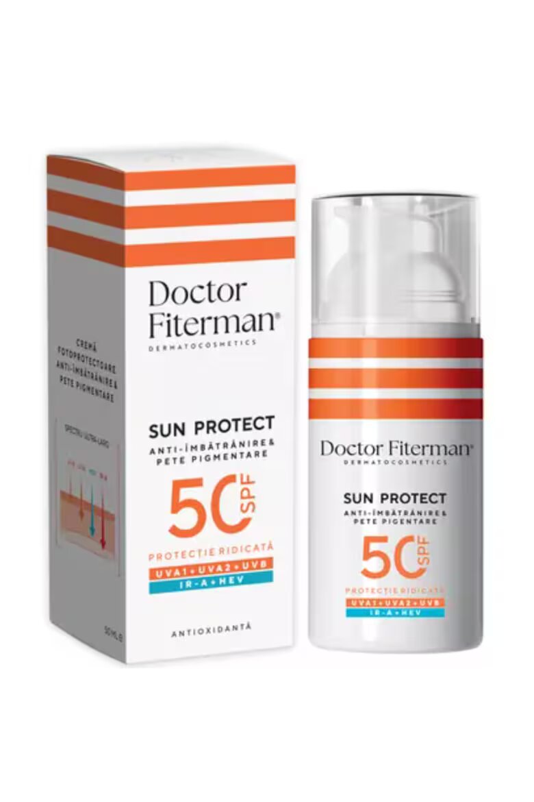 Fiterman Pharma Слънцезащитен крем Doctor Fiterman Sun Protect 50 SPF 50 мл