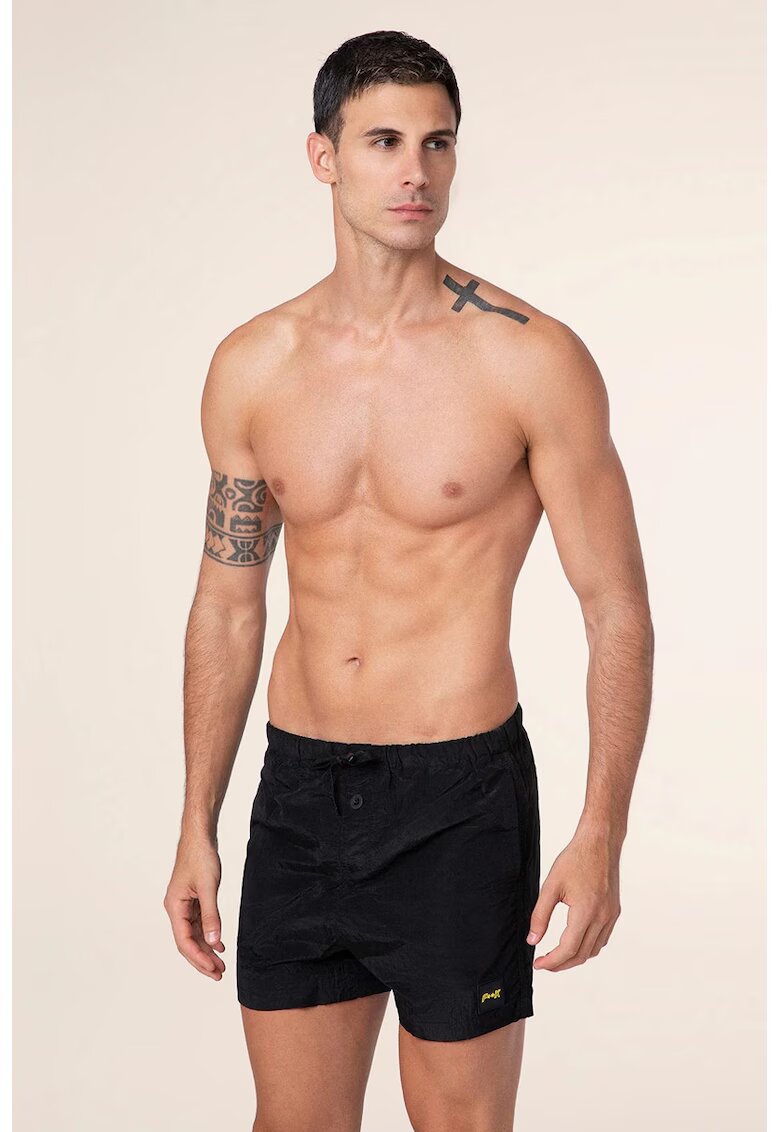 fk Beach Bermuda With Waist Drawstring - Черен
