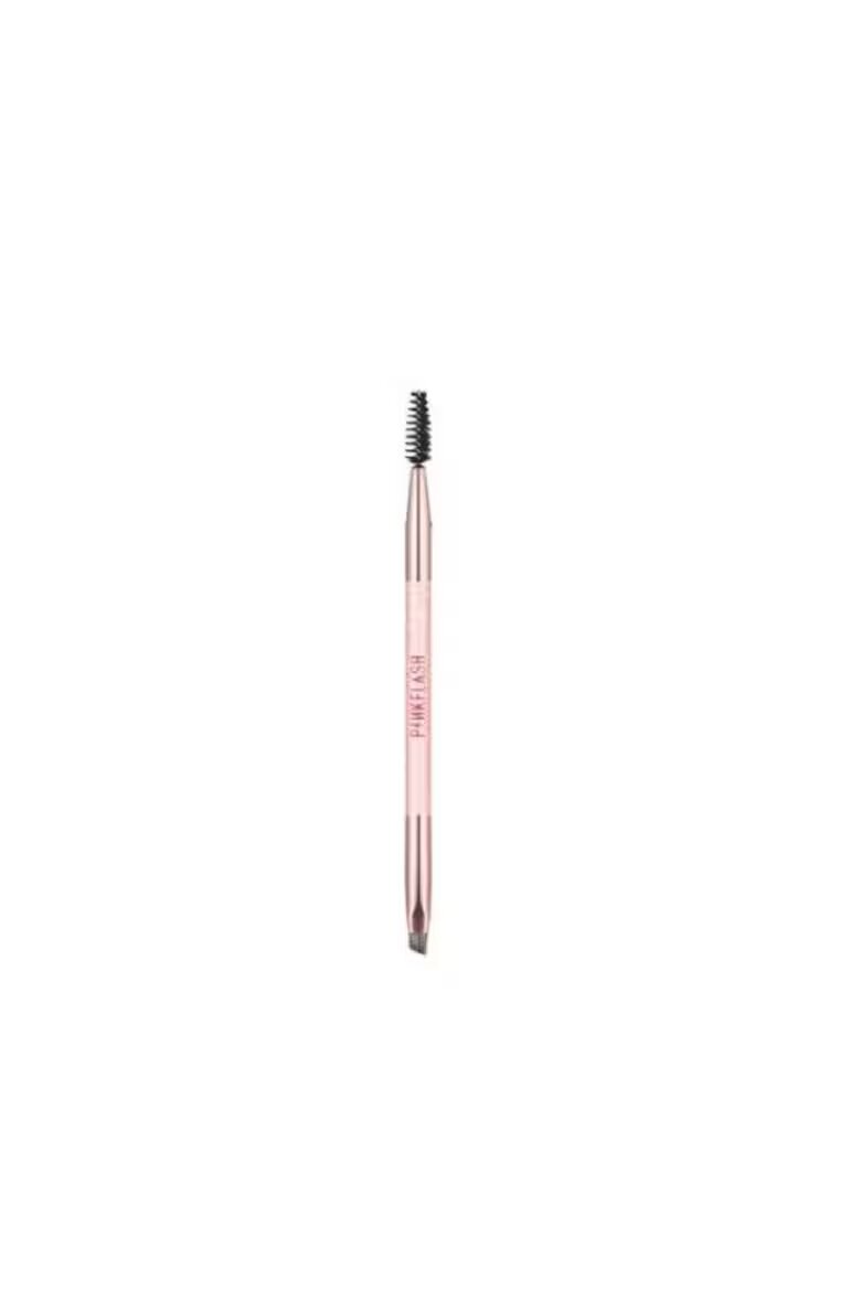 Focallure Четка за вежди Pink Flash Двойна четка 02