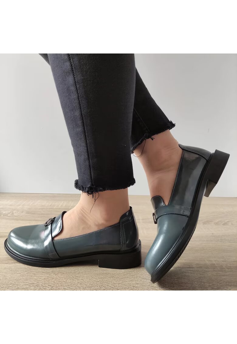 FORMAZIONE Дамски ежедневни обувки Q11520-7 Grey Lacquer - Grey Lacquer