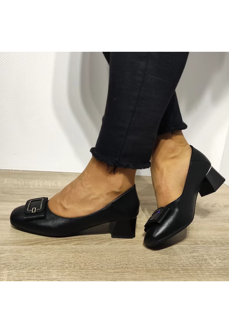 FORMAZIONE Елегантни дамски обувки 508-12 Black - 37 - Черни