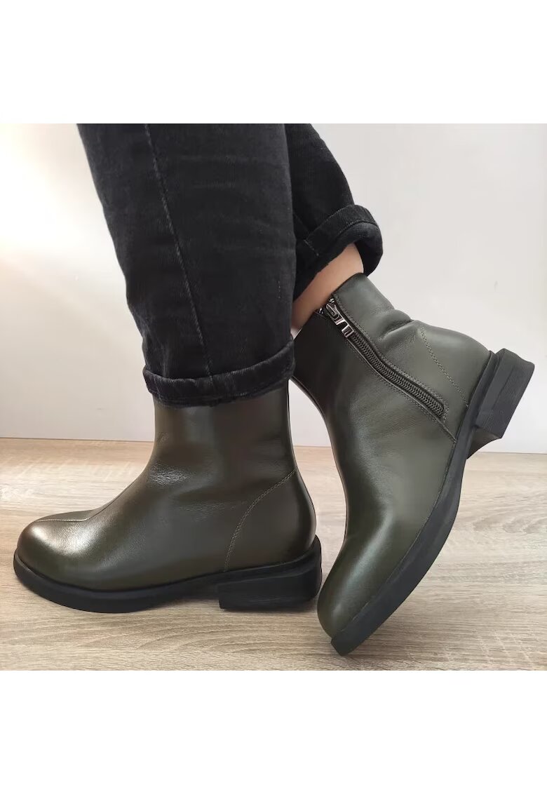 FORMAZIONE Ежедневни дамски ботуши D9193-11 Green Khaki -