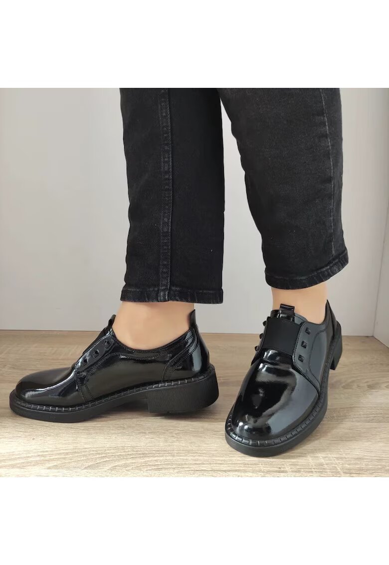 FORMAZIONE Ежедневни дамски обувки 30906L Black Lacquer - черни