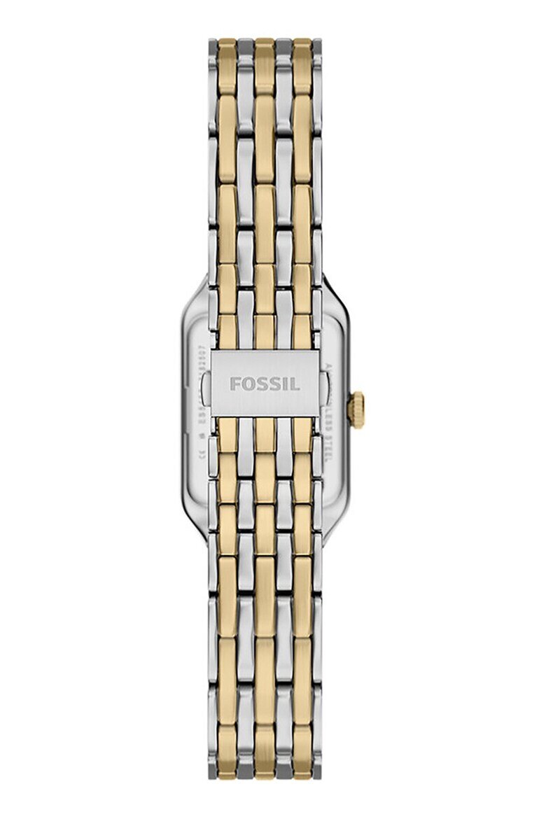Fossil Часовник Raquel Mini от неръждаема стомана в два цвята Сребрист/Златист