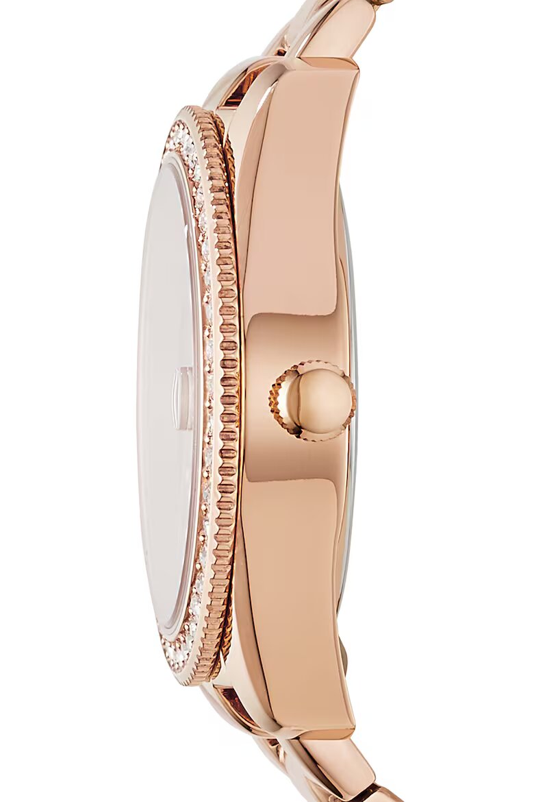 Fossil Часовник с циркони Розово-златист