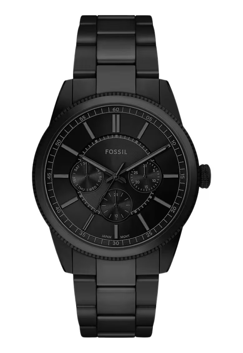 Fossil Часовник за мъже Pearson - син циферблат - неръждаема стомана - 42x42x9mm
