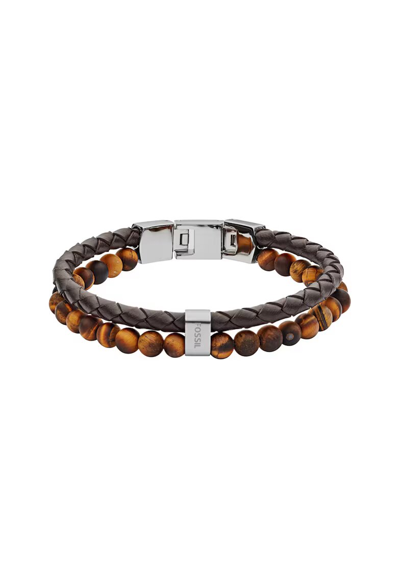 Fossil Гривна с двойна верижка